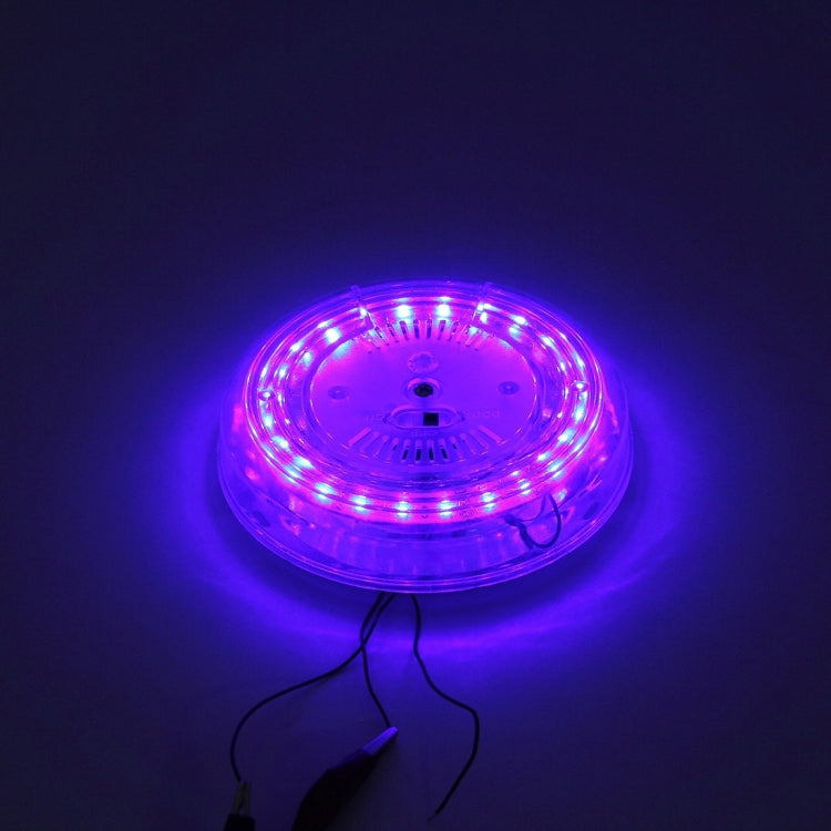 CARFU AC-225A 3W Interior LED Roof Light With 24 SMD-2835-LED Lamps, DC 12V(Blue Light)