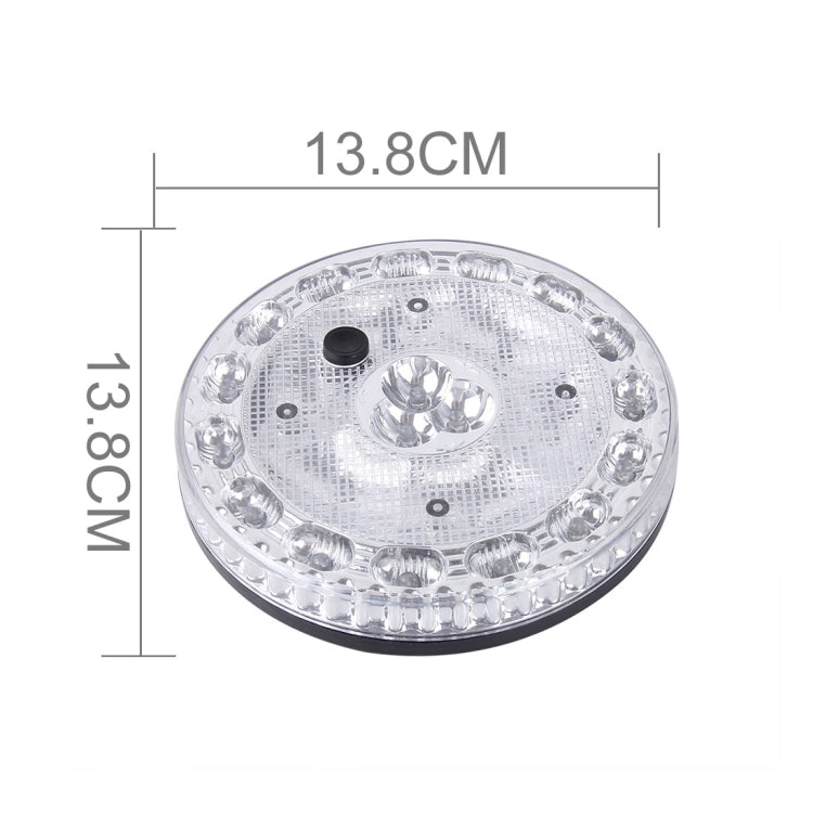 CARFU AC-1917 5W 5500K 300LM Interior LED Roof Light With 24LED Lamps, DC 12V(White Light)