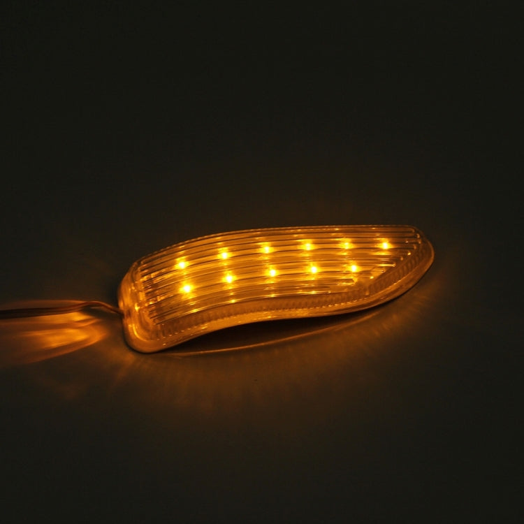 2 PCS FG-36A 11LEDs 3W Softer Turn Light, DC 12V, Wire Length: 1.8m(Yellow Light)