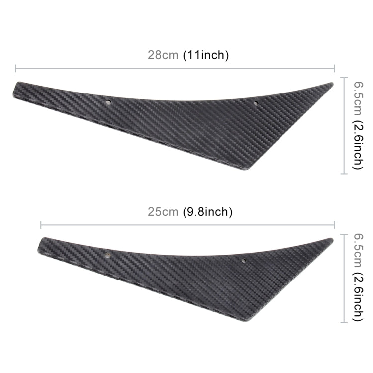 4 PCS Car-Styling Blade Decorative Sticker