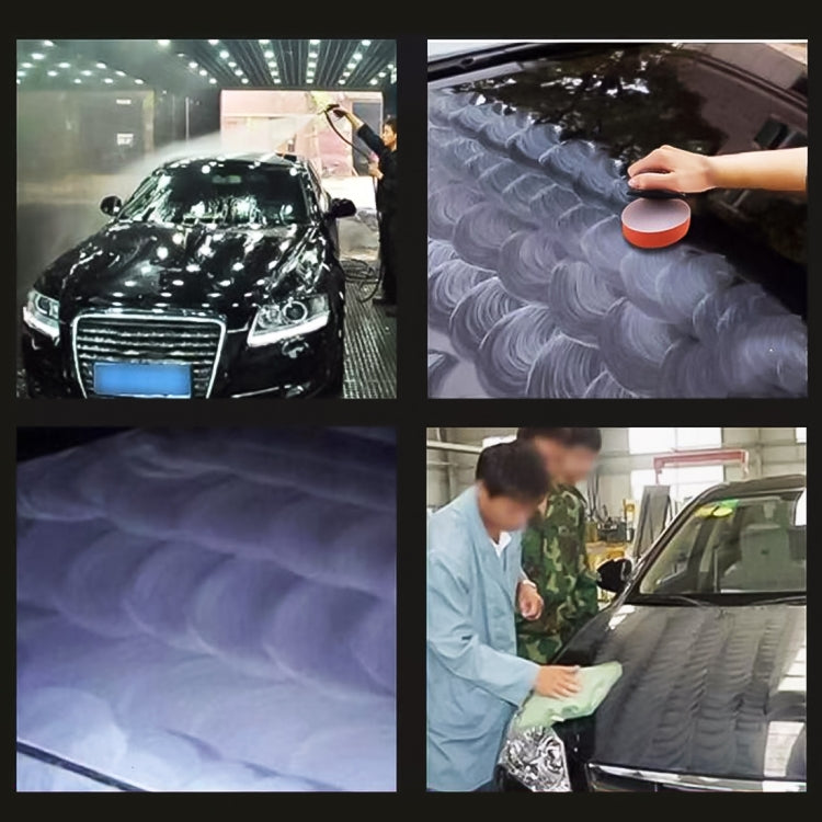 Car Polishing Sponge Round Sponge High-density Sponge, Size:7.5*5cm