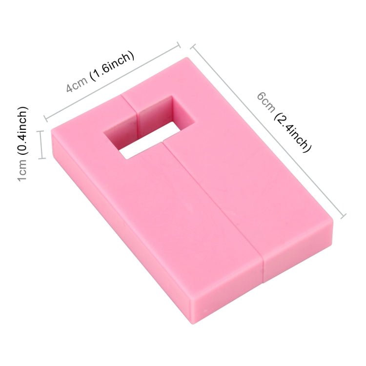 Universal Phone Magnetic Holder Stand Mount, For iPhone, Samsung, LG, Nokia, HTC, Huawei, and other Smartphones (Random Color Delivery)