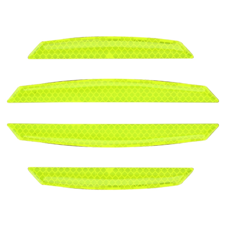 4 PCS Universal Car Door Anti-collision Strip Protection Guards Trims Stickers