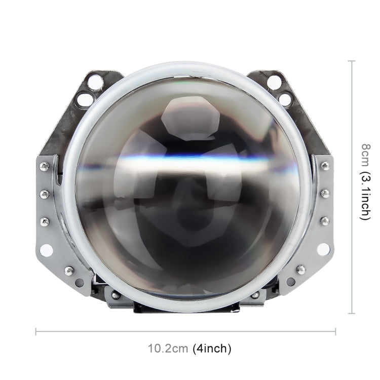 IPHCAR Hella 5 DC12V 35W 5500K 3.0 inch Non-destructive Installation Bi-Xenon Projector Lens Light with Special Light Bulb for Left Driving