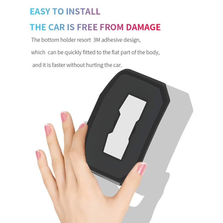Car DC 5V/2A 5W Fast Charging Qi Standard Wireless Charger Pad, Car DC 5V/2A Fast Charging Qi Standard Wireless Charger Mobile Navigation Bracket