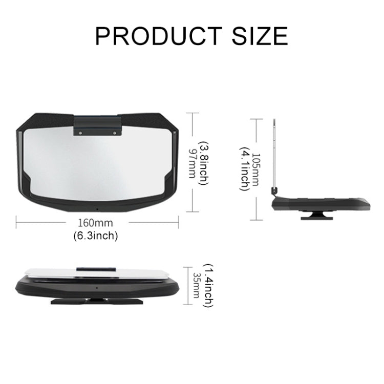 Car DC 5V/2A 5W Fast Charging Qi Standard Wireless Charger Pad, Car DC 5V/2A Fast Charging Qi Standard Wireless Charger Mobile Navigation Bracket