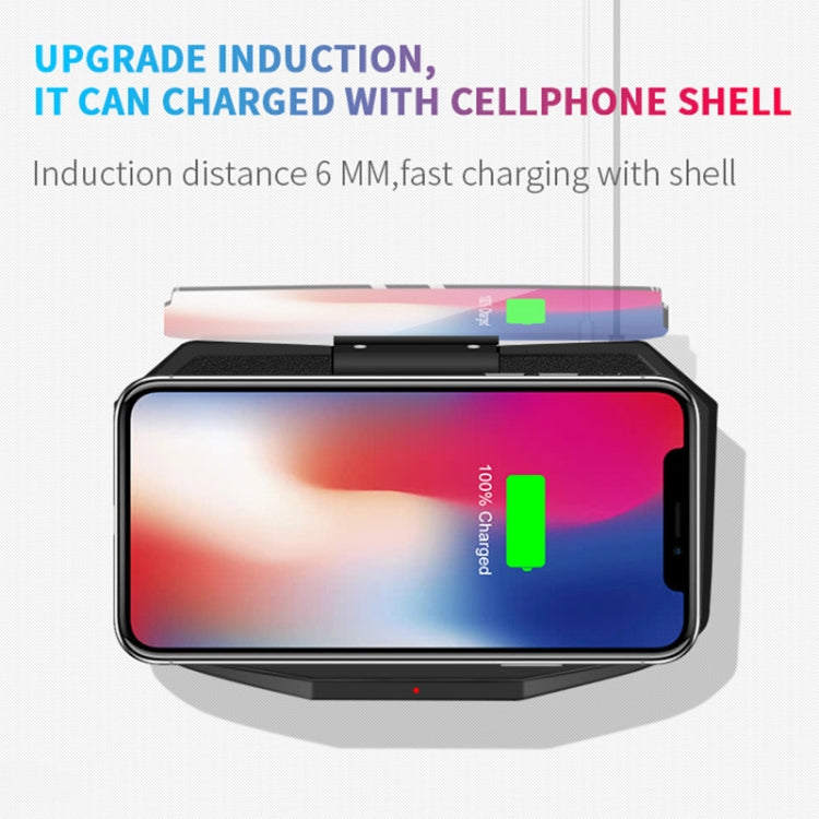Car DC 5V/2A 5W Fast Charging Qi Standard Wireless Charger Pad, Car DC 5V/2A Fast Charging Qi Standard Wireless Charger Mobile Navigation Bracket