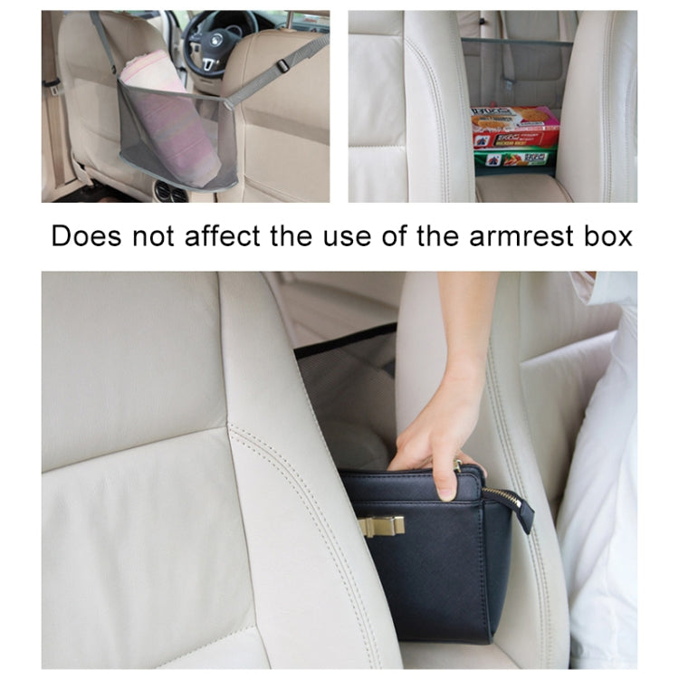 306-1 Car Auto Seat Back Bag Storage Hanging Pocket Storage Bag, Random Color Delivery