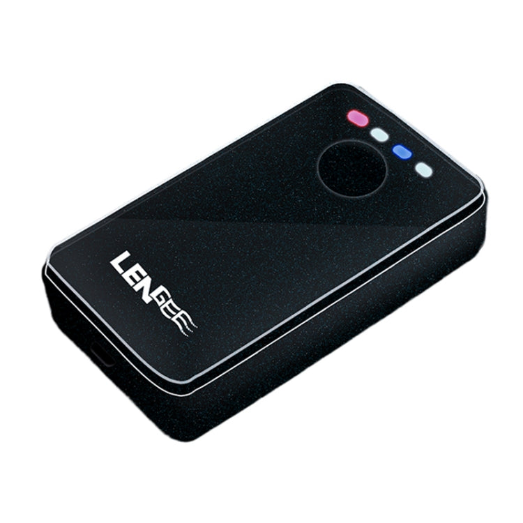 LENGEE B8 Bluetooth 4.1 + EDR 2-in-1 Transmitter Receiver Music Audio Adapter with 3.5mm AUX Cable (Black)