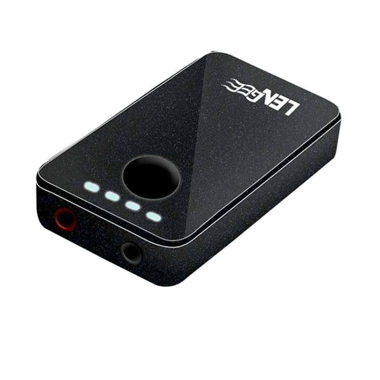 LENGEE B8 Bluetooth 4.1 + EDR 2-in-1 Transmitter Receiver Music Audio Adapter with 3.5mm AUX Cable (Black)