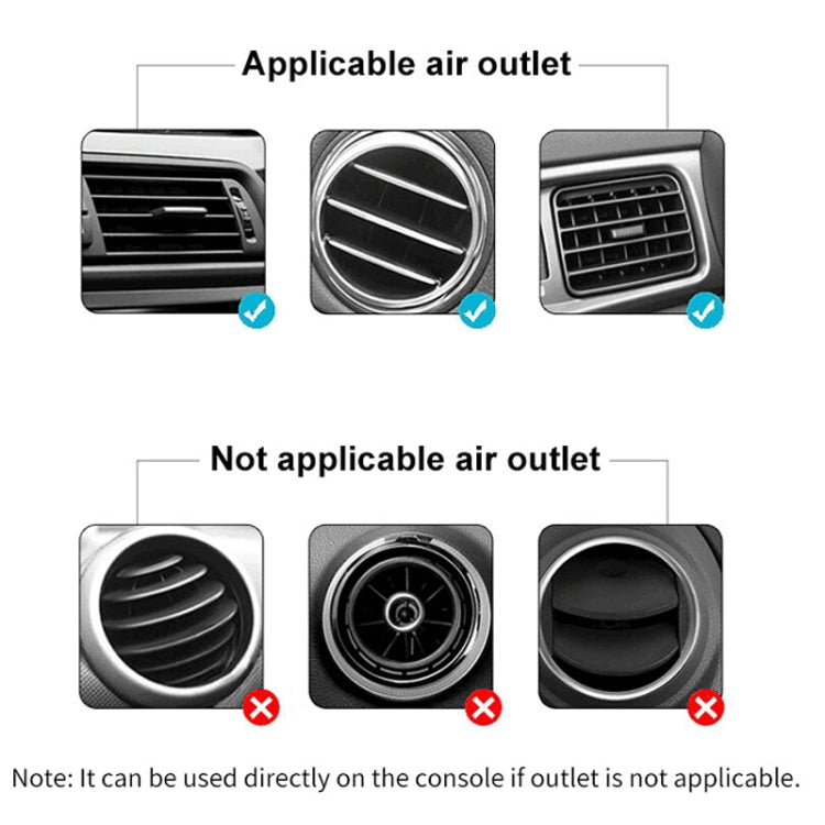 BQ003 2-in-1 Phone Holder QC3.0 Magnetic Wireless Car Charger, For iPhone, Galaxy, Huawei, Xiaomi, LG, HTC etc. QI Standard Smart Phones(Black)
