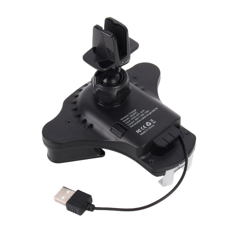 Universal Car Wireless Charger Air Vent Mount Phone Holder Stand, For iPhone, Galaxy, Sony, Lenovo, HTC, Huawei and other Smartphones(Width: 4.2-8.0cm)