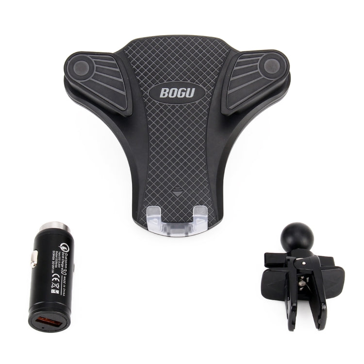 Universal Car Wireless Charger Air Vent Mount Phone Holder Stand, For iPhone, Galaxy, Sony, Lenovo, HTC, Huawei and other Smartphones(Width: 4.2-8.0cm)