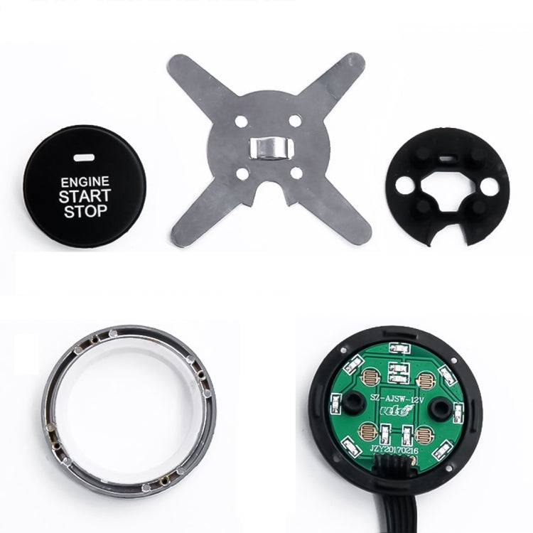 RFID Smart Keyless Car Switch Car Engine Start Stop Switch Car Push Start Switch for Toyota