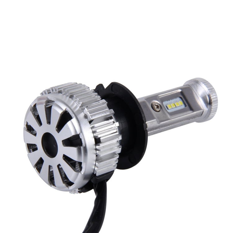 2 PCS H7 35W 3800lm 6500K Car LED Headlight with 8 CREE Lamps, DC 8-48V(White Light)