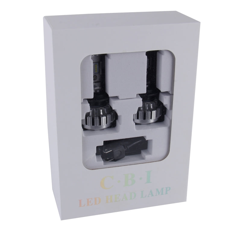 2 PCS H7 35W 3800lm 6500K Car LED Headlight with 8 CREE Lamps, DC 8-48V(White Light)