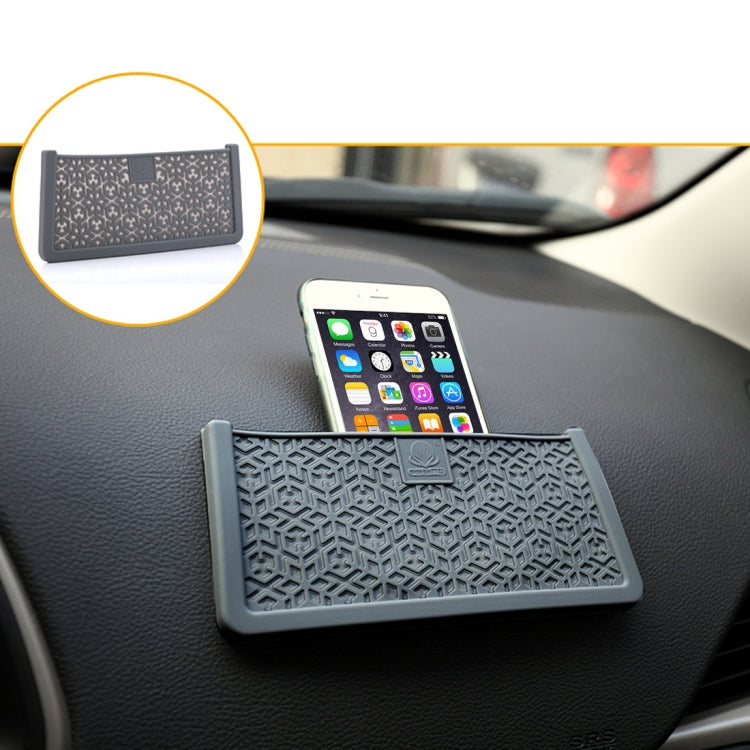 Multi-use Tools Organizer Bonded Phone Holder Paste Type Silicone Storage Net Bag Box, Size: 20cm x 9cm