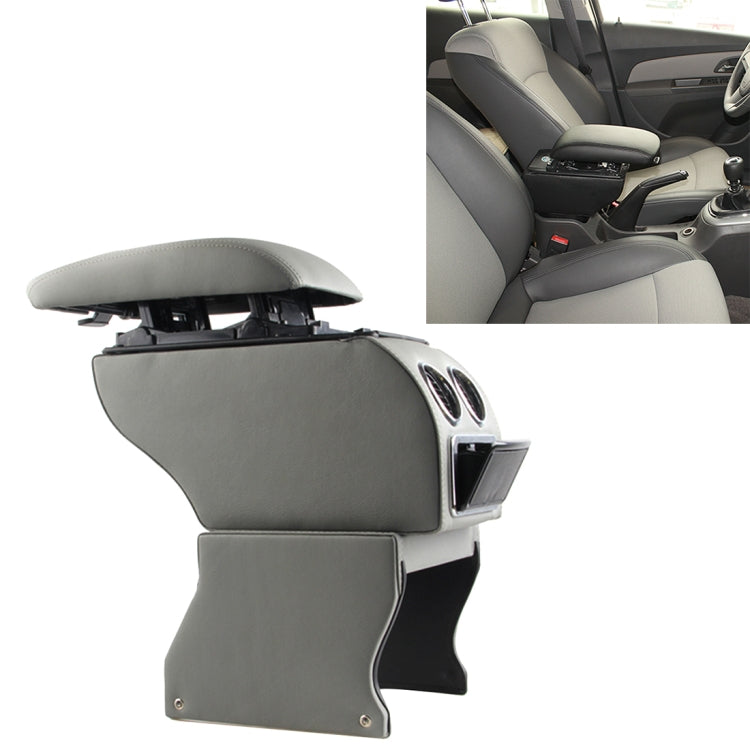 Car ABS Leather Wrapped Armrest Box with Fast Charge USB Holes and Cables for Tiguan