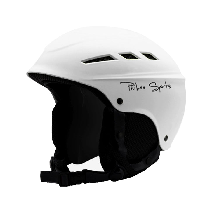 Single and Double Plate Skiing Professional Protective Helmet 8 Air Vents PC Shell Adjustable Buckle Parent-child Protective Helmet, Size: S, Fit for 50-56cm