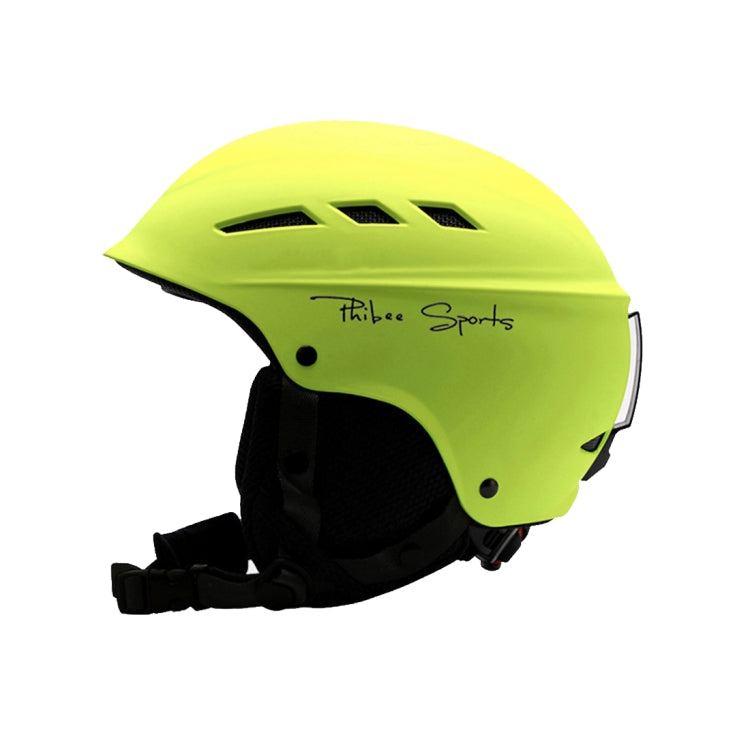 Single and Double Plate Skiing Professional Protective Helmet 8 Air Vents PC Shell Adjustable Buckle Parent-child Protective Helmet, Size: S, Fit for 50-56cm