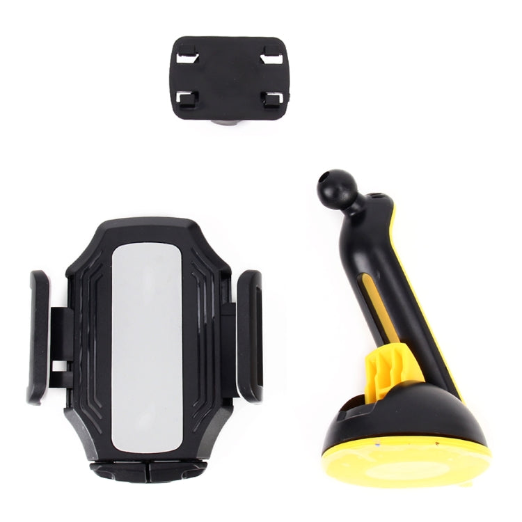 360 Degree Phone Rotary Suction Cup Holder Stand Mount, Clip Width: 5-10cm, For iPhone, Samsung, LG, Nokia, HTC, Huawei, and other Smartphones (Random Color Delivery)