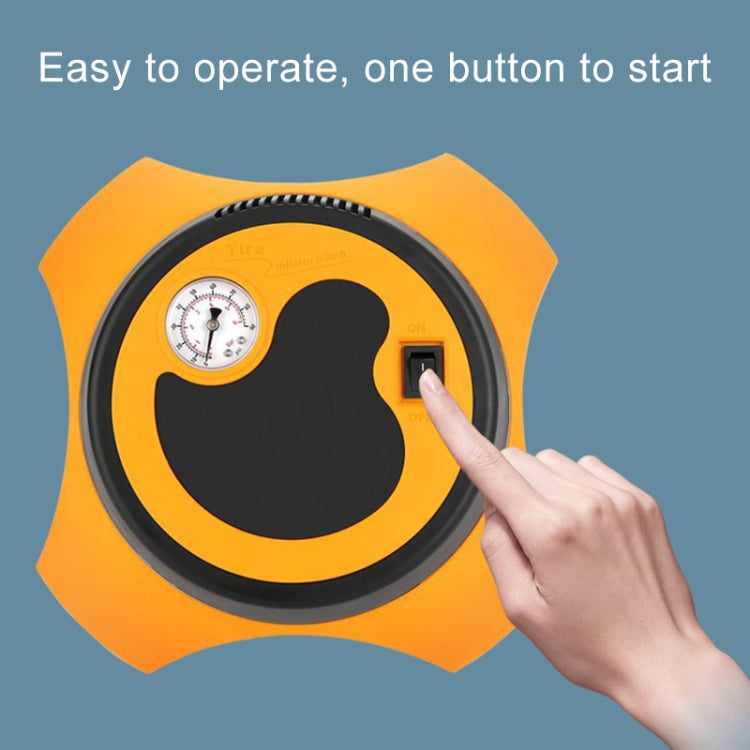 DC12V 120W 10A 50PSI 28 Cylinder Portable Tire Inflator Car Electric Air Compressor Car Tire Pump Inflatable Pump with 3.0m Power Cord