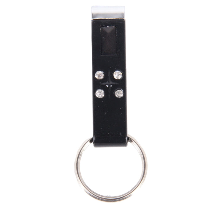 YI-216 Car Anti-Static Key Ring Holder with Four Diamond