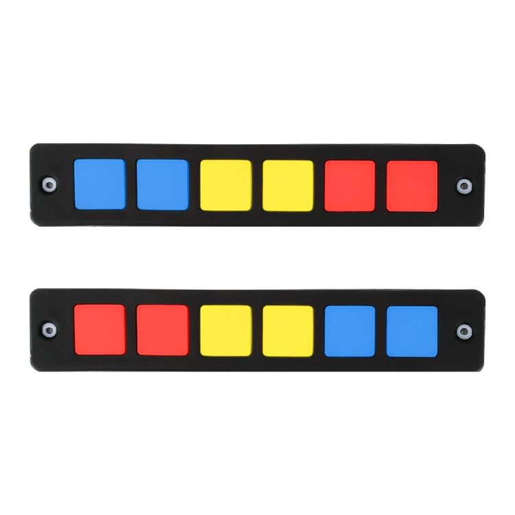 2 PCS DC 12V 7.4W Square Shape LED Daytime Running Lights Lamp COB LEDs