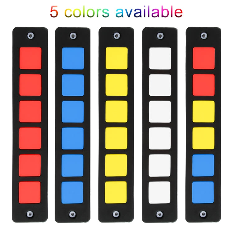 2 PCS DC 12V 7.4W Square Shape LED Daytime Running Lights Lamp COB LEDs