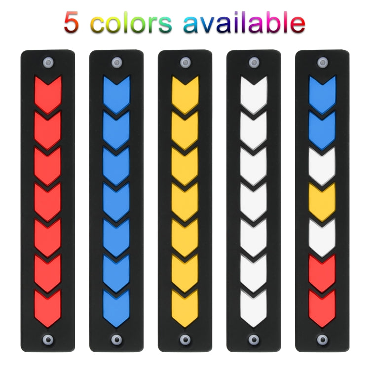 2 PCS DC 12V 7.4W Arrow Shape LED Daytime Running Lights Lamp COB LEDs