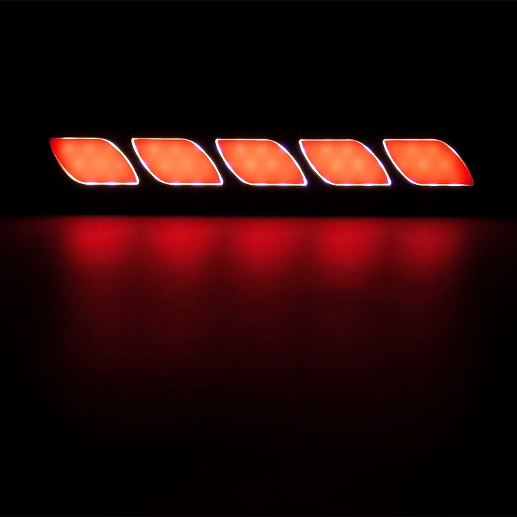 2 PCS DC 12V 7.4W Diamond Shape LED Daytime Running Lights Lamp COB LEDs