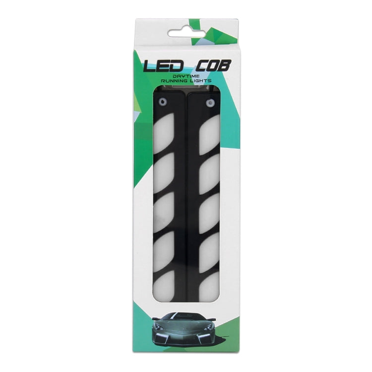 2 PCS DC 12V 7.4W Diamond Shape LED Daytime Running Lights Lamp COB LEDs