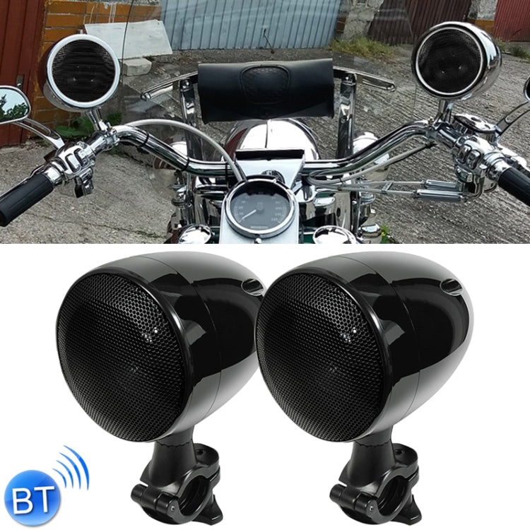 SPK350 300W Multi-functional Motorcycle Bluetooth Modified Audio Amplifier, Support FM & Wired Control