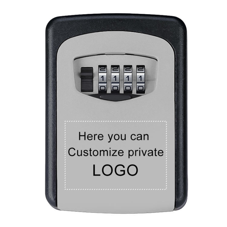Wall-hanging Key Storage Box with Metal 4-Digit Password Lock