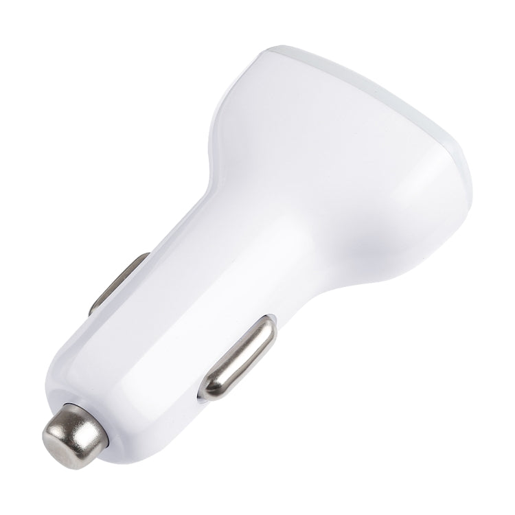 LZ-431 3.4A Type-C Three USB Ports Fast Car Charger