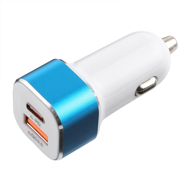 Type-C QC3.0 Dual USB Smart Fast Car Charger
