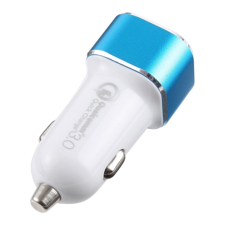 Type-C QC3.0 Dual USB Smart Fast Car Charger