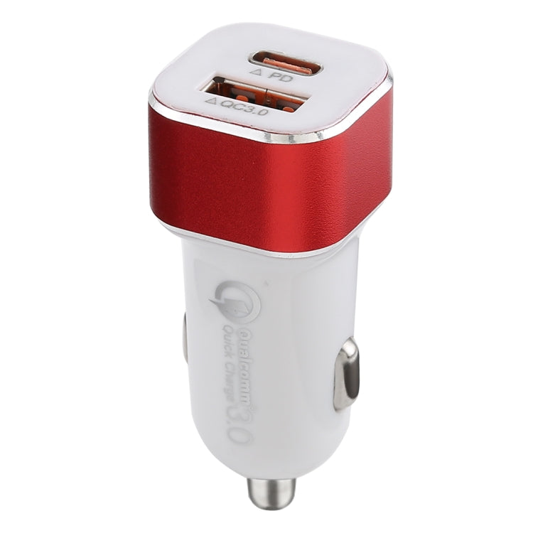 Type-C QC3.0 Dual USB Smart Fast Car Charger