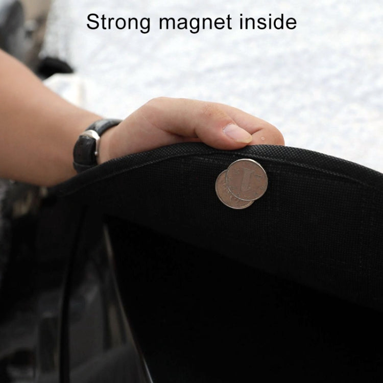 Car Auto Magnetic Aluminum Film Sunshine Frost Snow Protect Windshield Cover