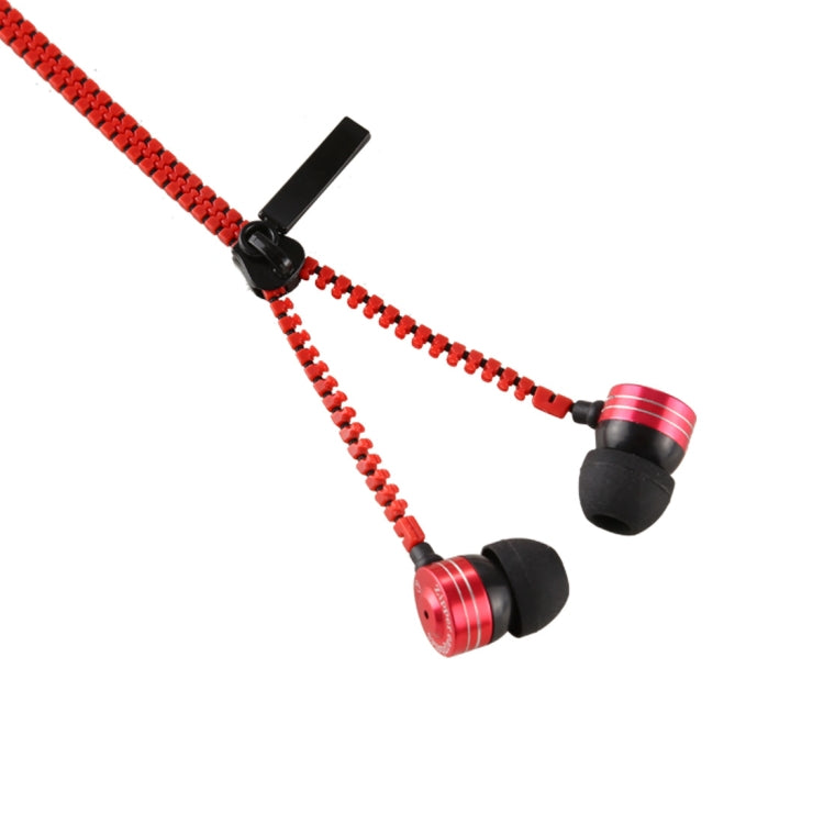 PHW-208 Creative Portable Stereo Music Zipper In-ear Wired Earphones with Mic, Support Hands-free Calls, For iPhone, Samsung, HTC, Huawei, Xiaomi and Other Smart Phones