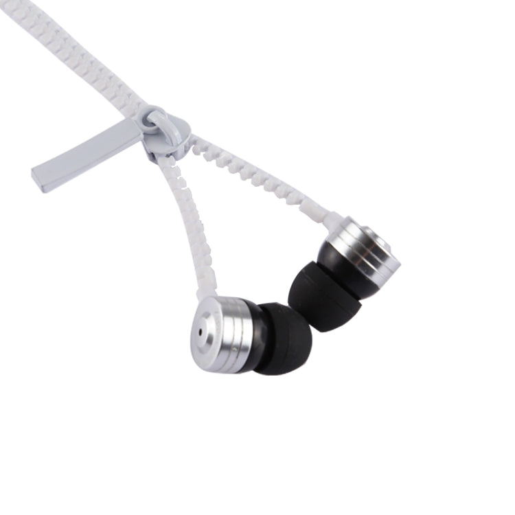 PHW-208 Creative Portable Stereo Music Zipper In-ear Wired Earphones with Mic, Support Hands-free Calls, For iPhone, Samsung, HTC, Huawei, Xiaomi and Other Smart Phones