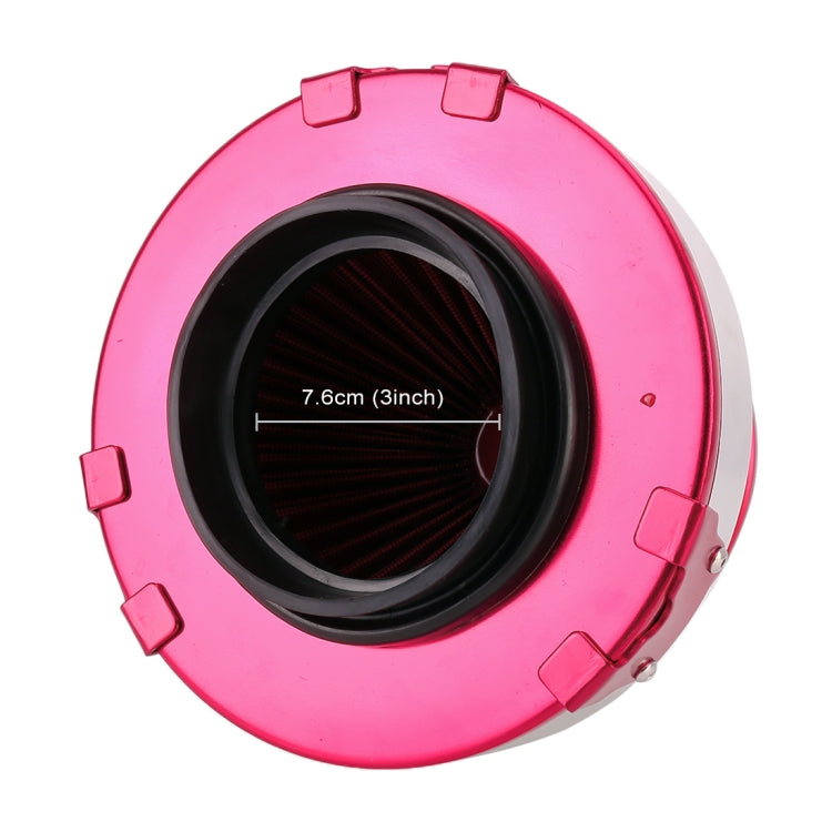 APC Mushroom Shape Super Power Car Cleaner Air Filter High Performance Air Induction Air Flow Filter, Inner Caliber: 7.6cm