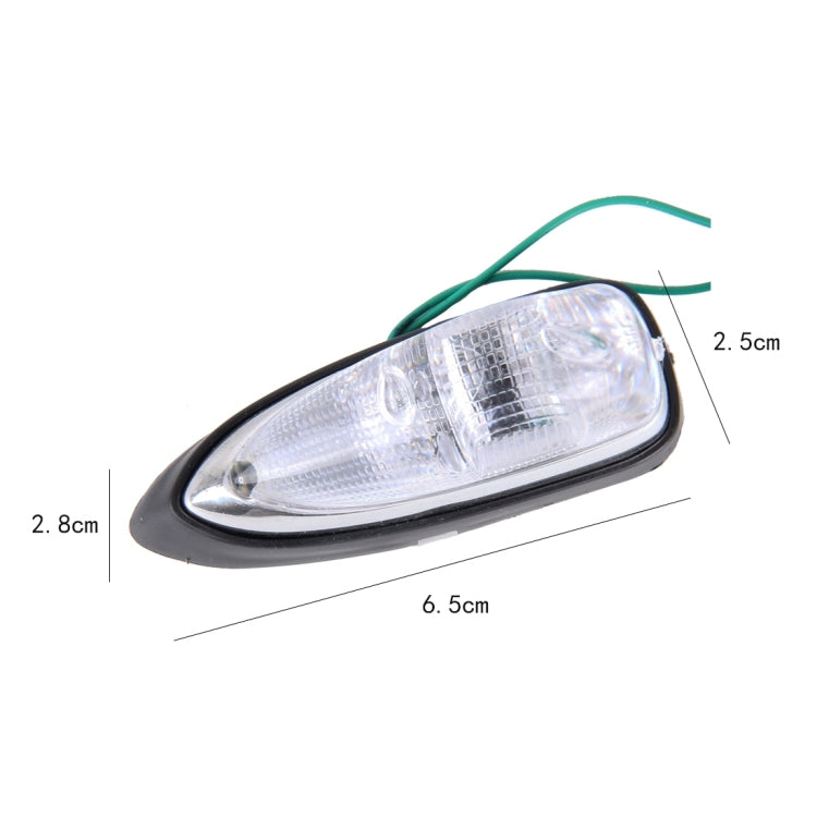 2PCS CEDAR 2W Clearance Lightï¼Œ DC 12V(Warm White)