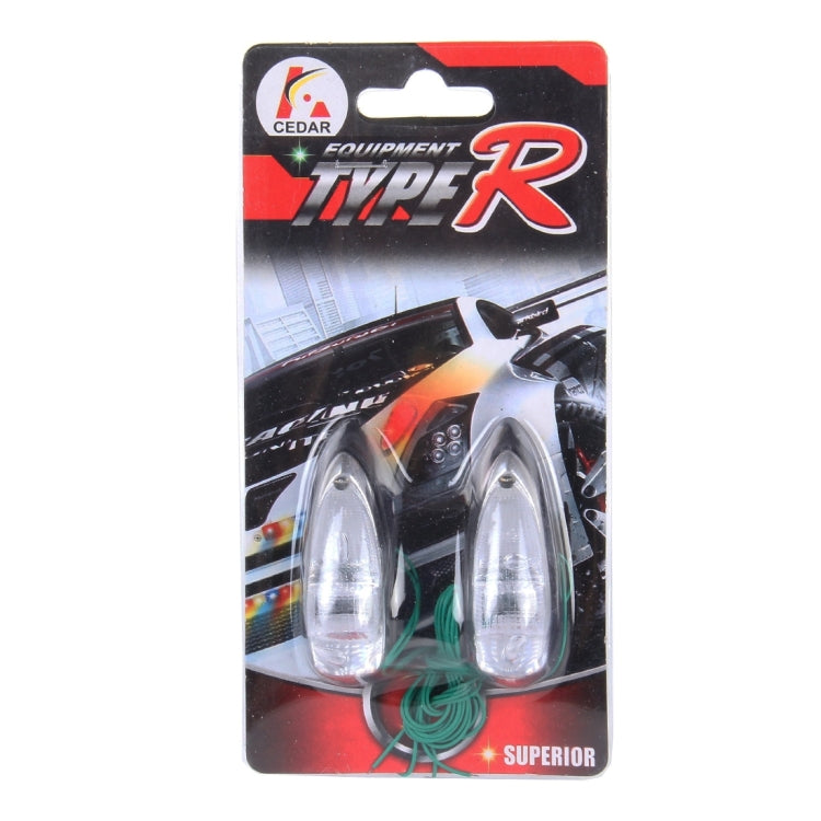 2PCS CEDAR 2W Clearance Lightï¼Œ DC 12V(Warm White)