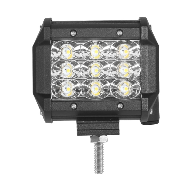 DC 10-30V 36W 3600LM 6000K Waterproof IP68 Vehicle Car Boat Marine External Work Lights Emergency Lights 60 Degrees Adjustable Flood Light LED Car Bulbs with 9 Intense CREE Lights (White Light)