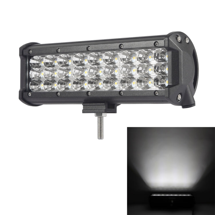DC 10-30V 108W 10800LM 6000K Waterproof IP68 Vehicle Car Boat Marine External Work Lights Emergency Lights Adjustable 60 Degree Flood Light LED Car Bulbs with 27 Intense CREE Lights (White Light)