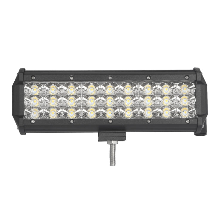 DC 10-30V 108W 10800LM 6000K Waterproof IP68 Vehicle Car Boat Marine External Work Lights Emergency Lights Adjustable 60 Degree Flood Light LED Car Bulbs with 27 Intense CREE Lights (White Light)