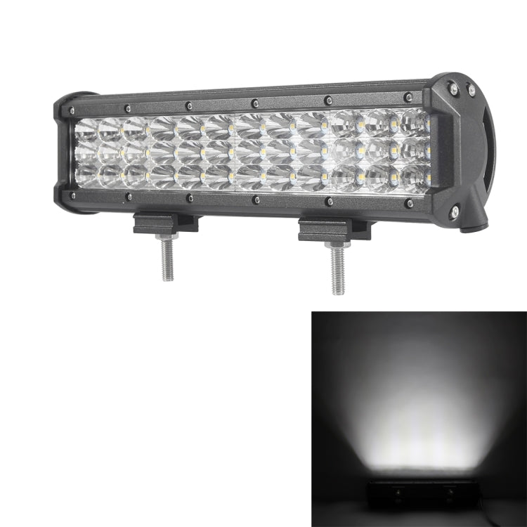 DC 10-30V 144W 14400LM 6000K Waterproof IP68 Vehicle Car Boat Marine External Work Lights Emergency Lights Adjustable 30 Degree Spot/60 Degree Flood Light LED Car Bulbs with 36 Intense CREE Lights (White Light)