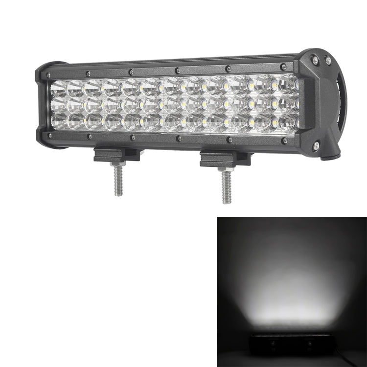 DC 10-30V 144W 14400LM 6000K Waterproof IP68 Vehicle Car Boat Marine External Work Lights Emergency Lights Adjustable 60 Degree Flood Light LED Car Bulbs with 36 Intense CREE Lights (White Light)