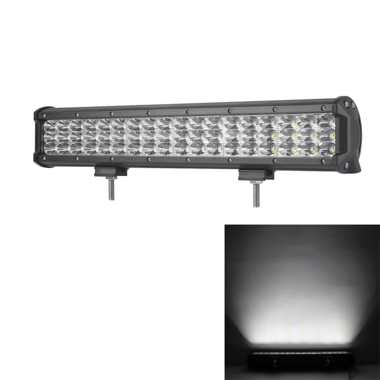 DC 10-30V 216W 21600LM 6000K Waterproof IP68 Vehicle Car Boat Marine External Work Lights Emergency Lights Adjustable 30 Degree Spot Light LED Car Bulbs with 54 Intense CREE Lights (White Light)